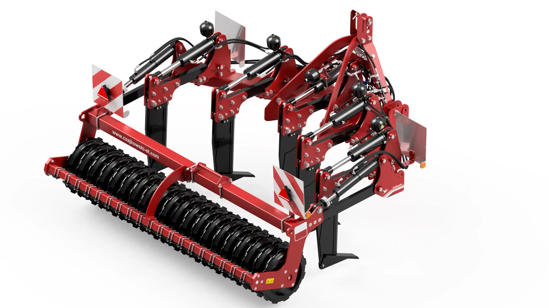 Głębosz VT 300 — widok z boku, render produktowy